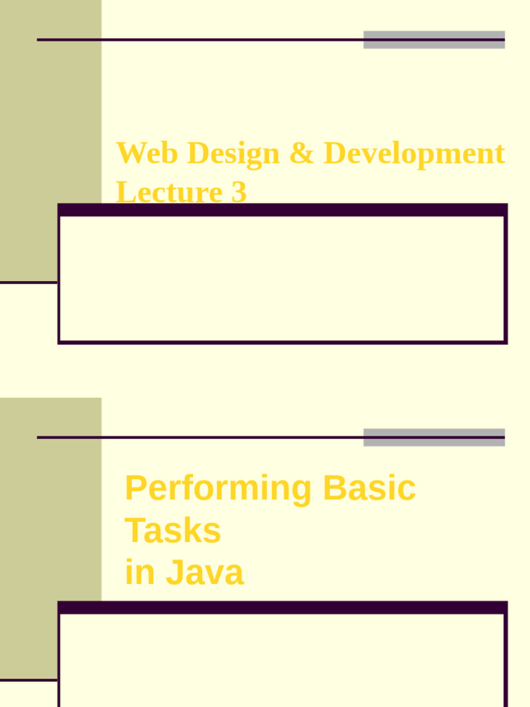 Java Basics: Input, Output, and OOP | PDF | Object Oriented Programming ...