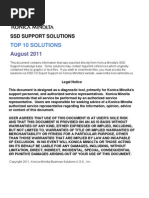 Download Top 10 Solutions KONICA MINOLTA by Francisco De la Cruz SN96776323 doc pdf