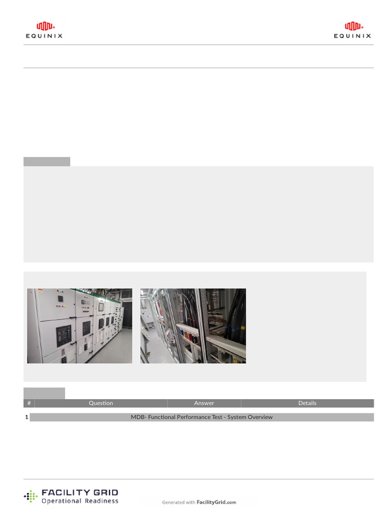 LV Switchgear Functional Test Report | PDF | Programmable Logic ...