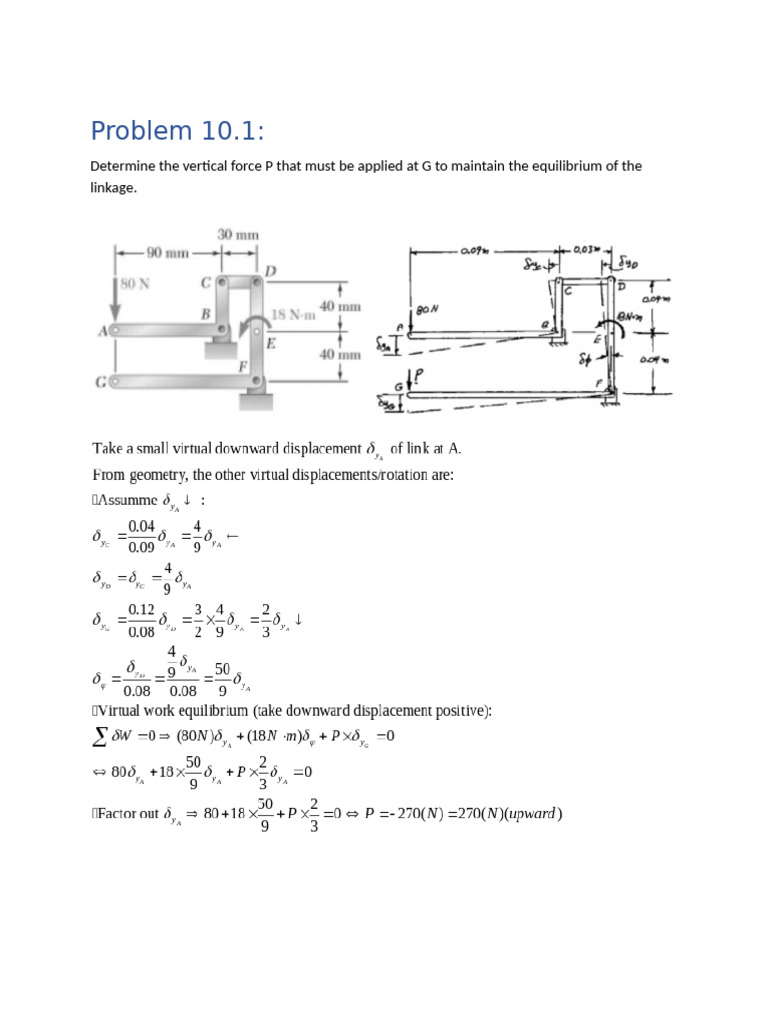 Equilibrium Problems in Structural Mechanics | PDF