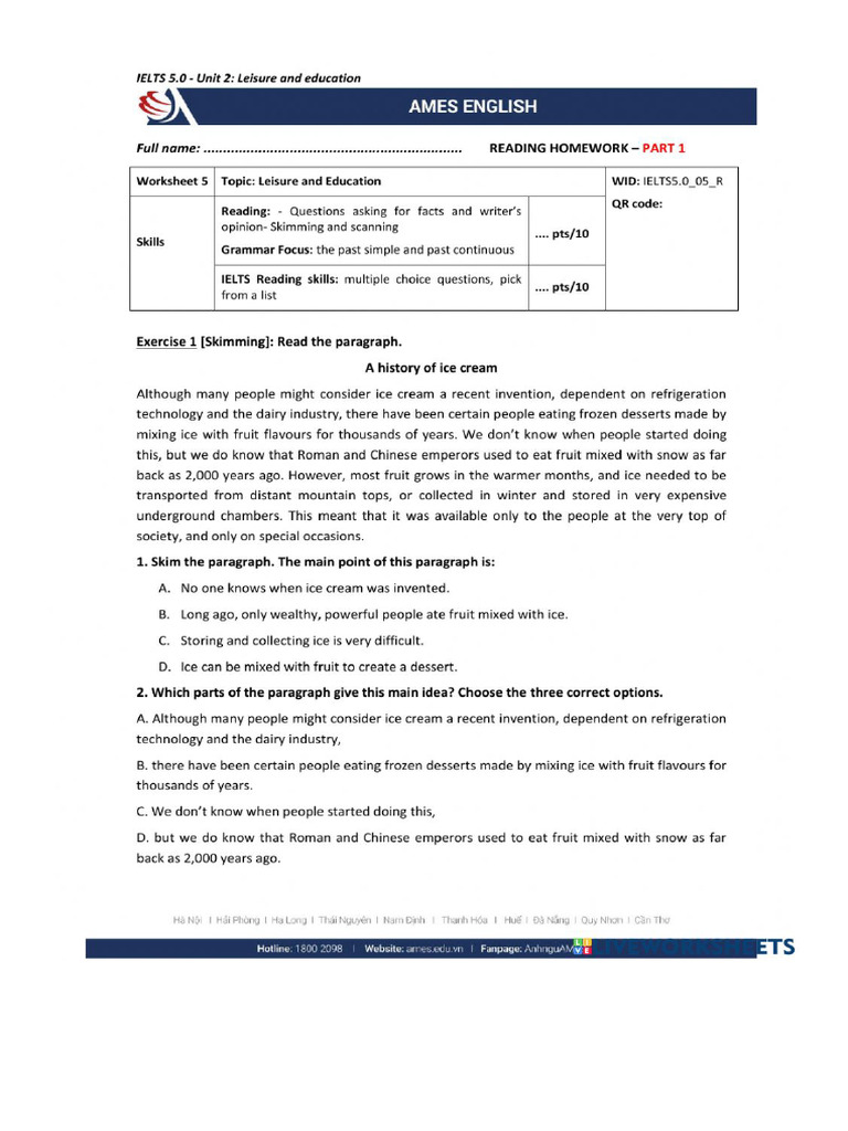 Ames Ielts | PDF