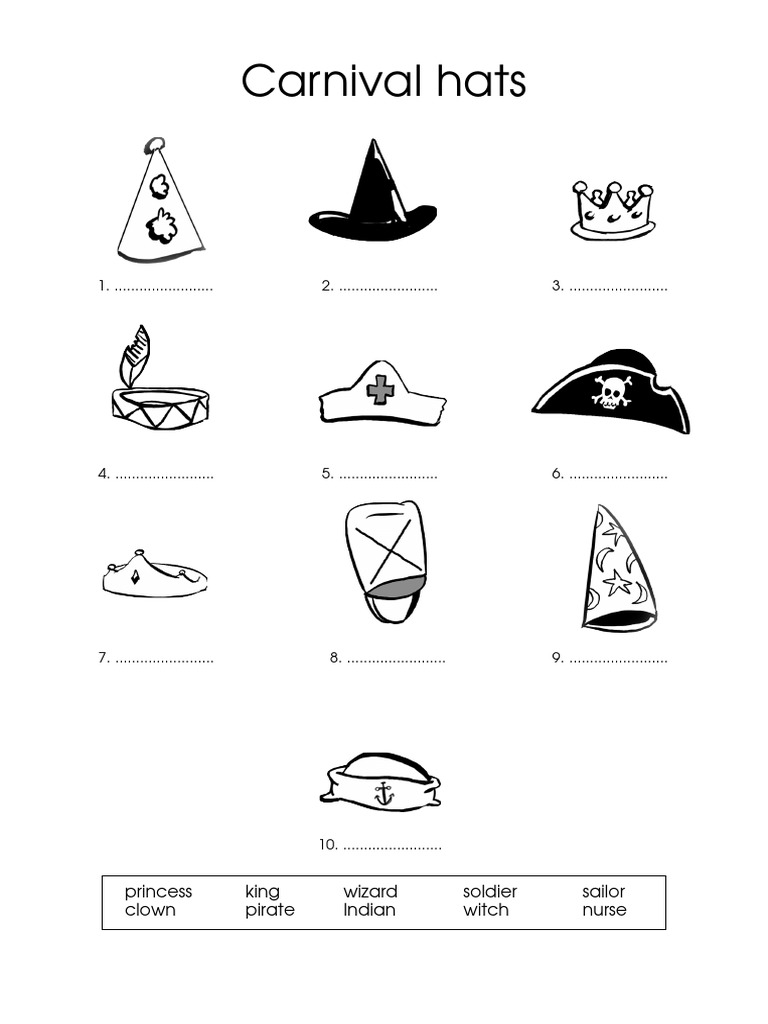 Character Roles for Carnival Themes | PDF