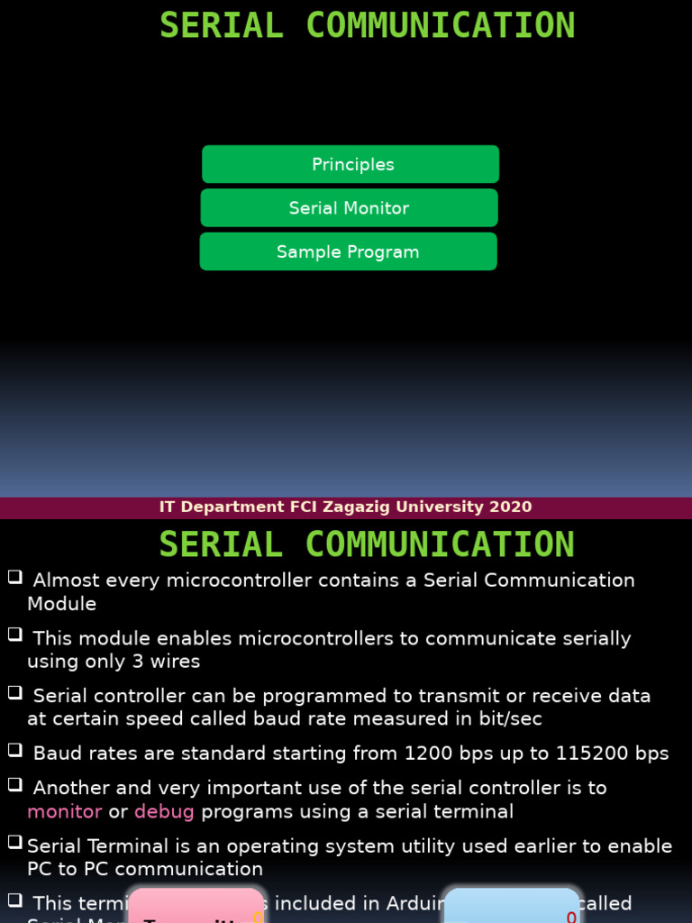 Understanding Serial Communication in Arduino | PDF | Arduino | Bit Rate