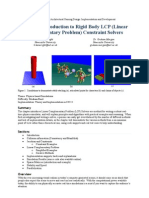 Algorithmic and Architectural Gaming Design: Implementation and Development Practical Introduction To Rigid Body LCP (Linear Complementary Problem) Constraint Solvers