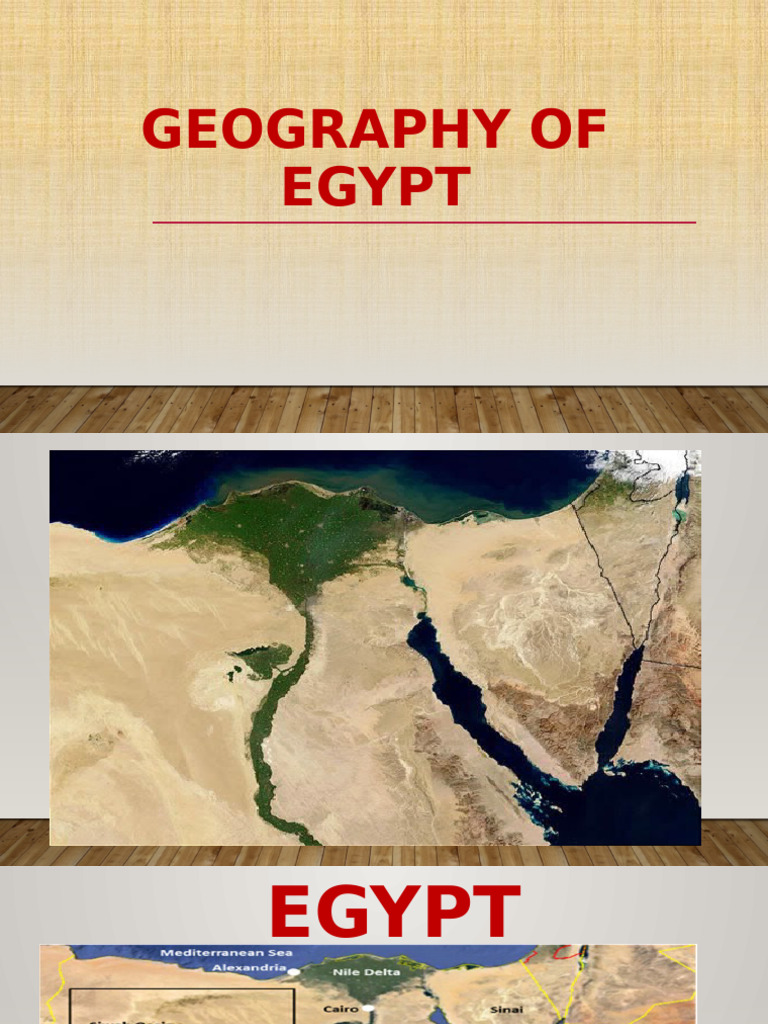 Geography and Major Cities of Egypt | PDF