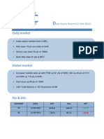 Daily Equity Report