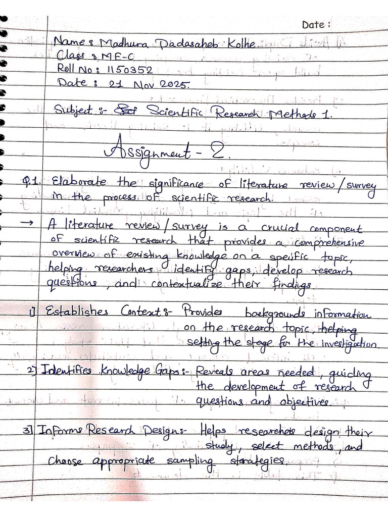 SRM Assignment 2 | PDF