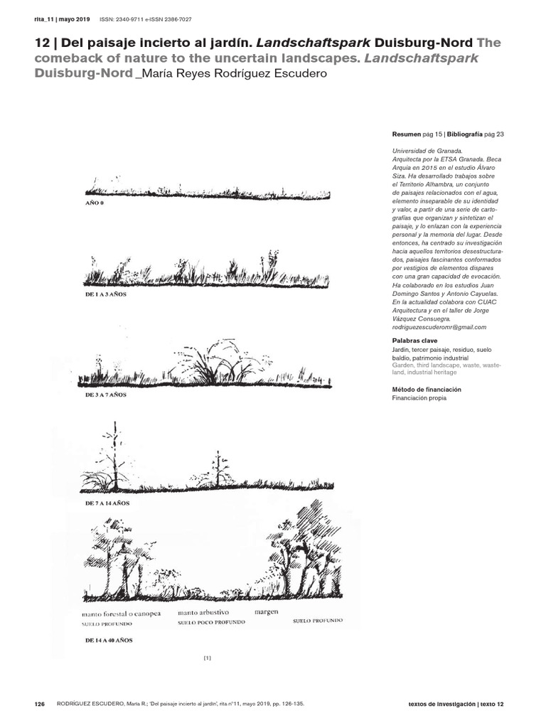 Del paisaje incierto al jardín | PDF | Naturaleza | Paisaje