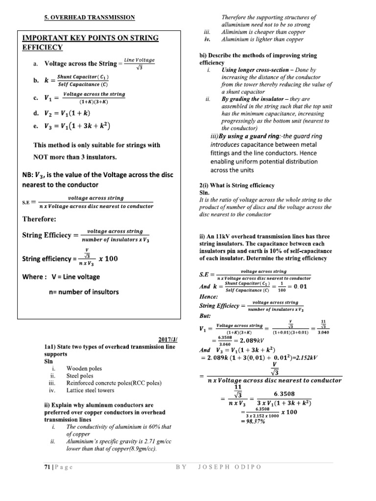 Epgt Overhead Transmission Questions and Answers | PDF