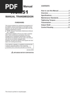 M5R1/M5R2 Rebuild Manual | PDF | Manual Transmission | Land Vehicles