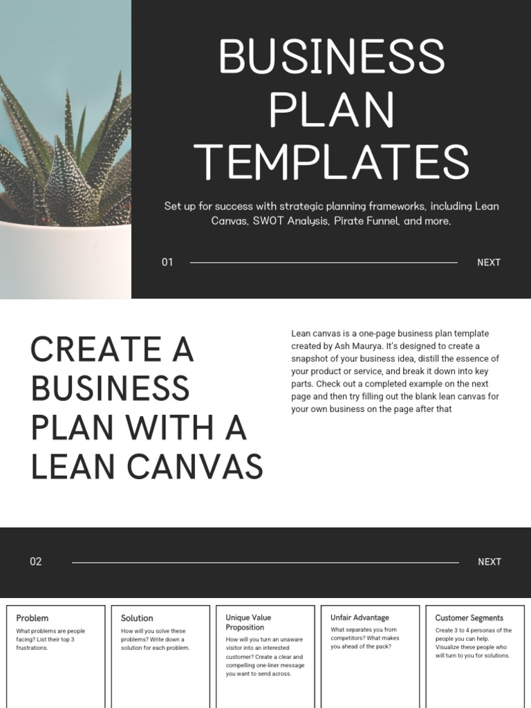 Business Plan Templates & Strategies | PDF | Lean Startup | Marketing