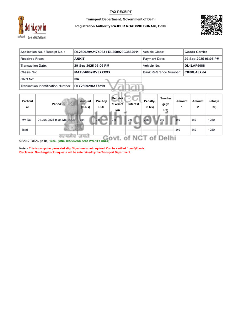 Vahan - Parivahan.gov - in Vahanservice Vahan Ui Eapplication ...