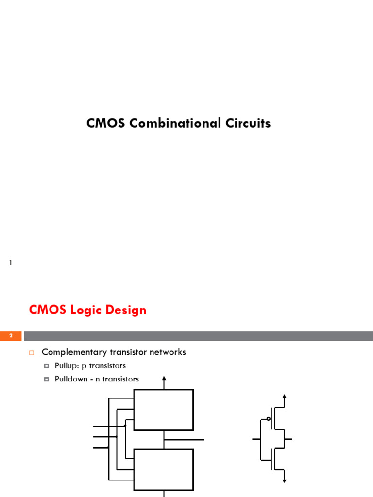 UNIT4 CMOS Logic Pass Tensmission Gate | PDF | Logic Gate | Cmos