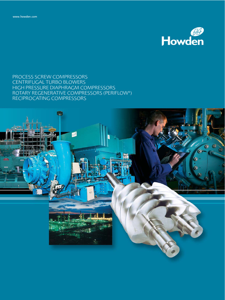 Howden Process Compressors Overview | PDF | Mechanical Engineering ...