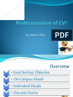 Professional CV