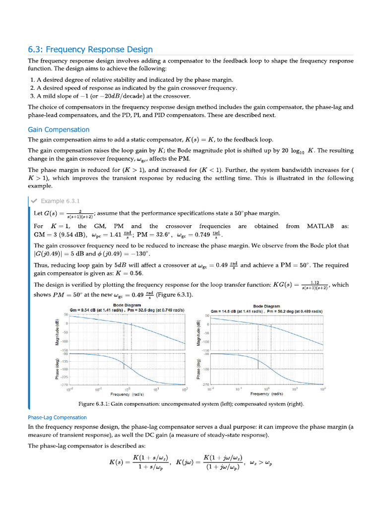 Freq Design Response | PDF