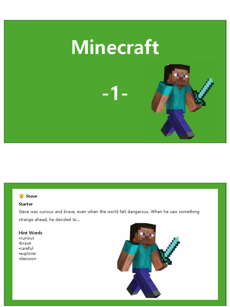 Minecraft 1 | PDF