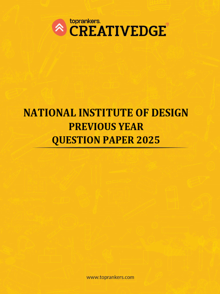 Nid 2025 Pyp Questions Paper New 028e815cc2eb8 | PDF