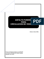 Asfalto Fundido para Circulacion Vehiculos - Edicion 1