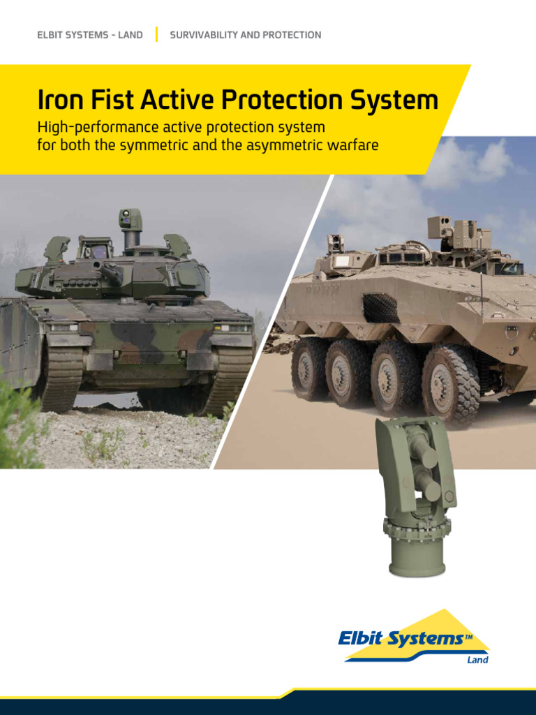 Iron Fist Active Protection System Overview | PDF | Tanks | Anti Tank ...