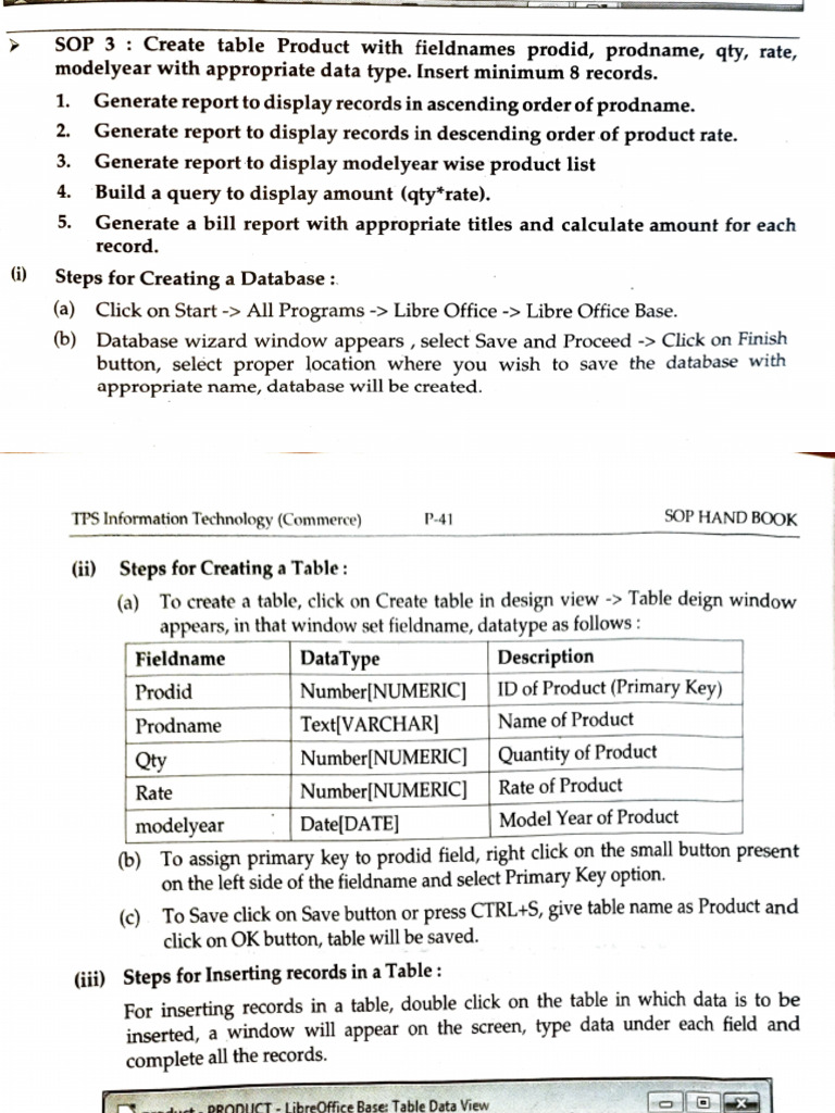 Database Concept SOP3 | PDF
