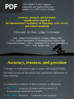 Lmari - Accuracy, Trueness, And Precision