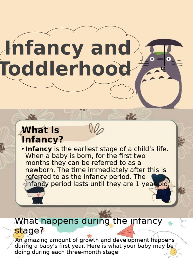 Infant and Toddler Development Guide | PDF | Infants | Cognitive Science