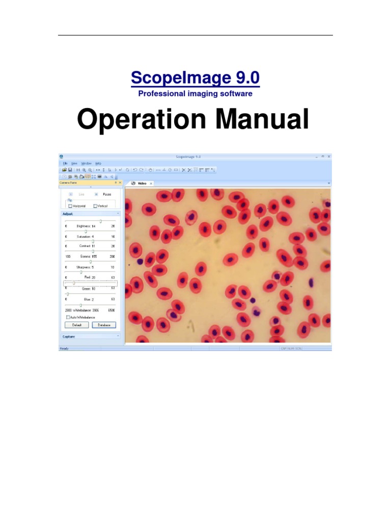 ScopeImage 9.0 Software Manual | PDF | Device Driver | Installation ...