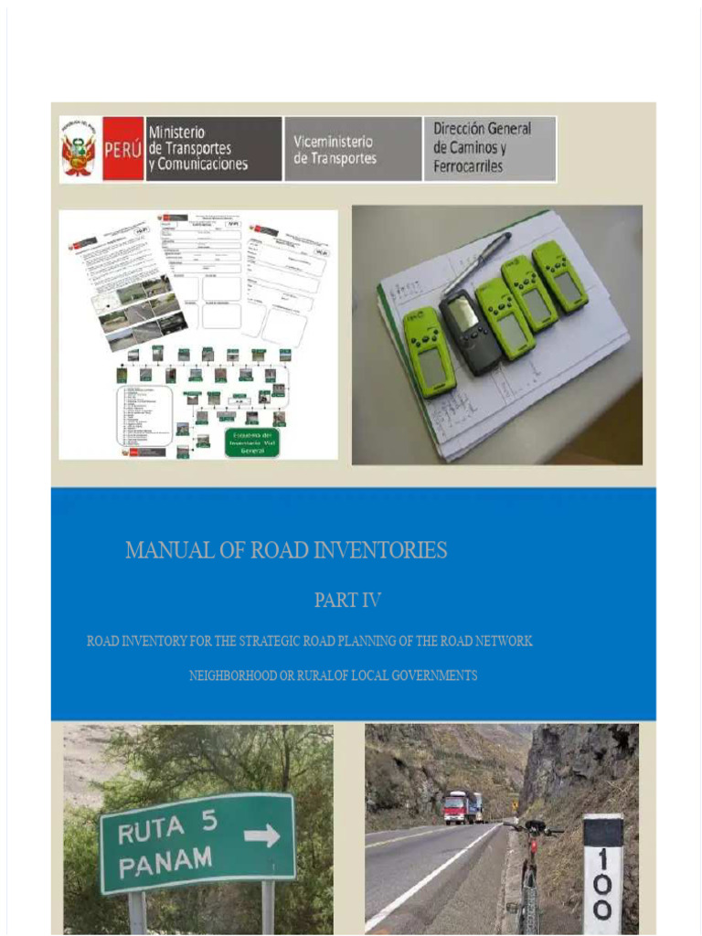 Road Inventory for Local Government Planning | PDF | Geographical ...