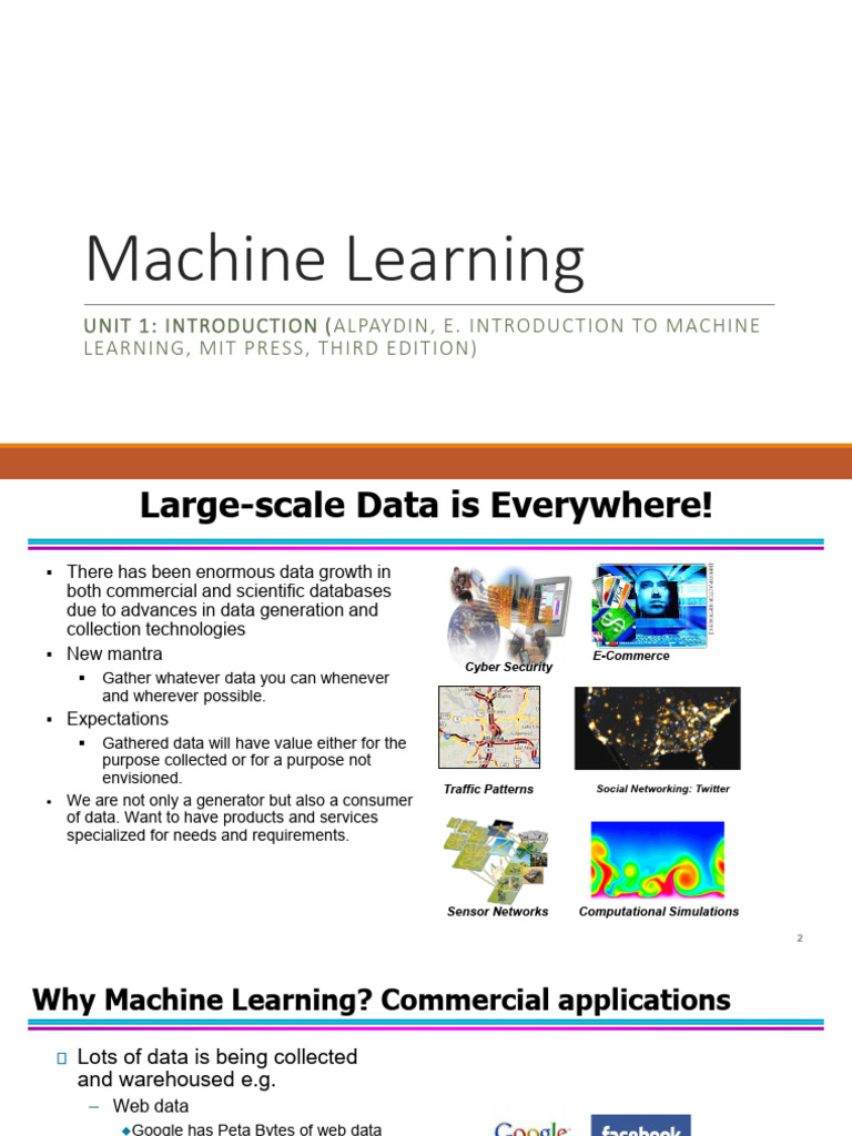 Introduction to Machine Learning Concepts | PDF | Machine Learning ...