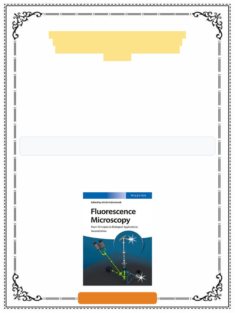 Retrieve The Full PDF of Fluorescence Microscopy From Principles To ...