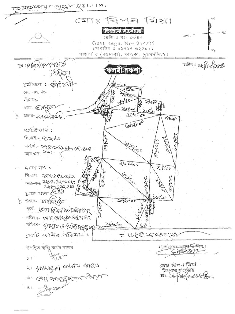 Bhaluca Map | PDF