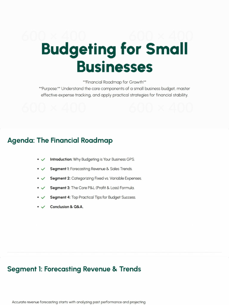 Photo inspiration: Gallery Detail: Budgeting For Small Businesses
