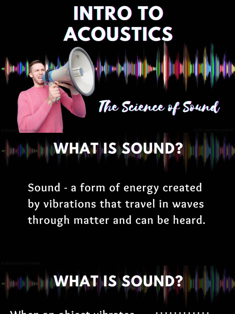 Intro To Acoustics Presentation | PDF