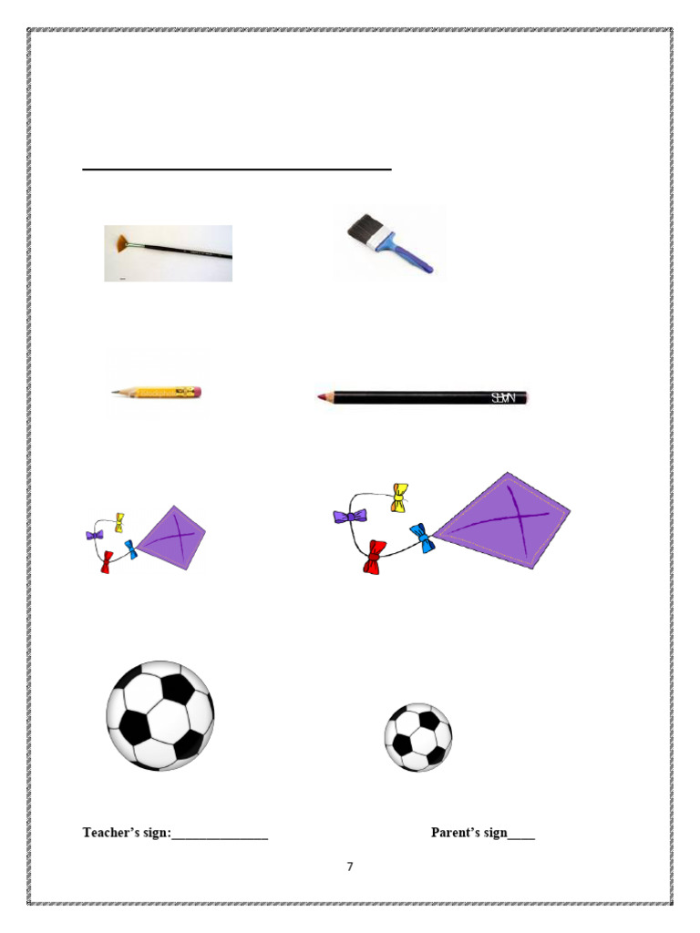 CBSE Class 1 Maths Practice Worksheets (22) - Shapes and Space | PDF