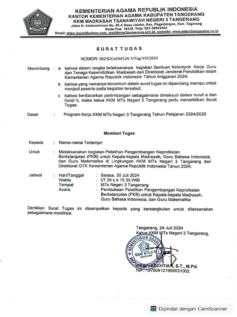 undan peserta | PDF
