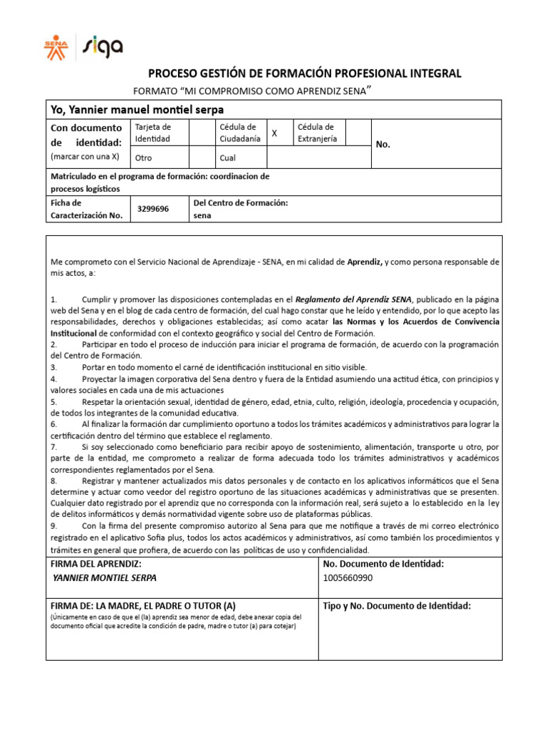 Compromiso | PDF