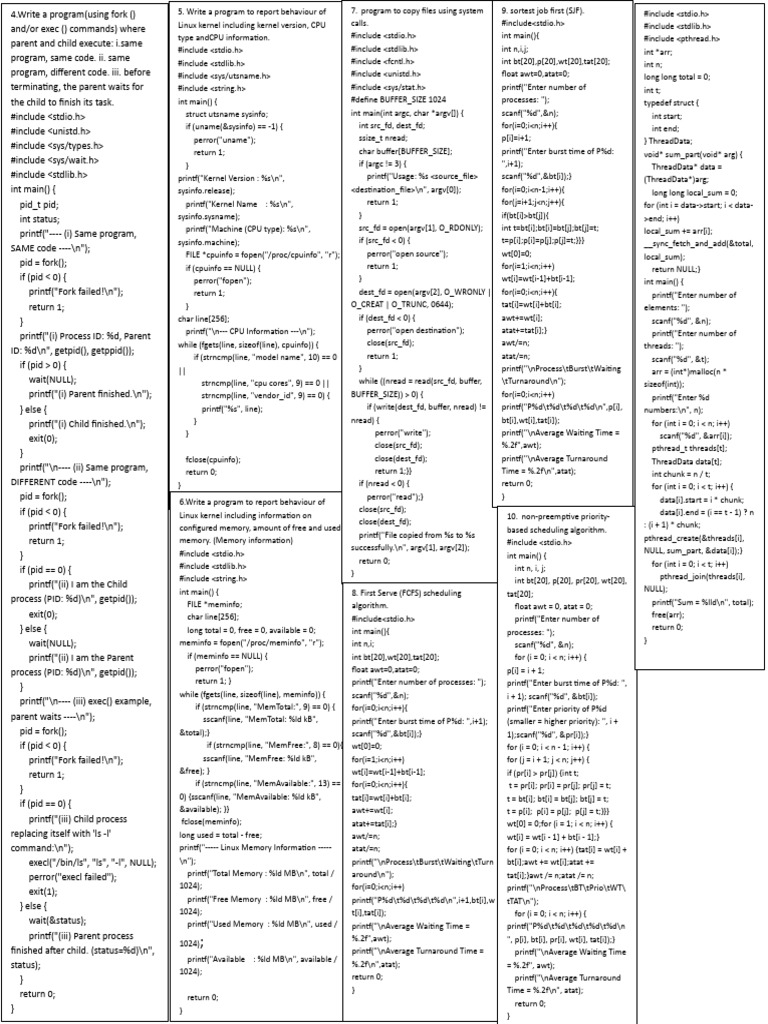 Doc1 (1) | PDF | Operating System Technology | Computer Science