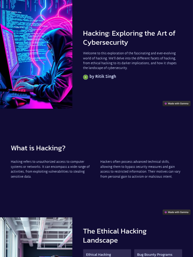Hacking Exploring The Art of Cybersecurity | PDF | Security | Computer ...