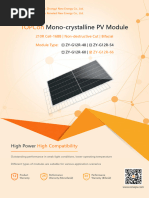 Canadian Solar 700-720W Datasheet | PDF | Solar Panel | Photovoltaics