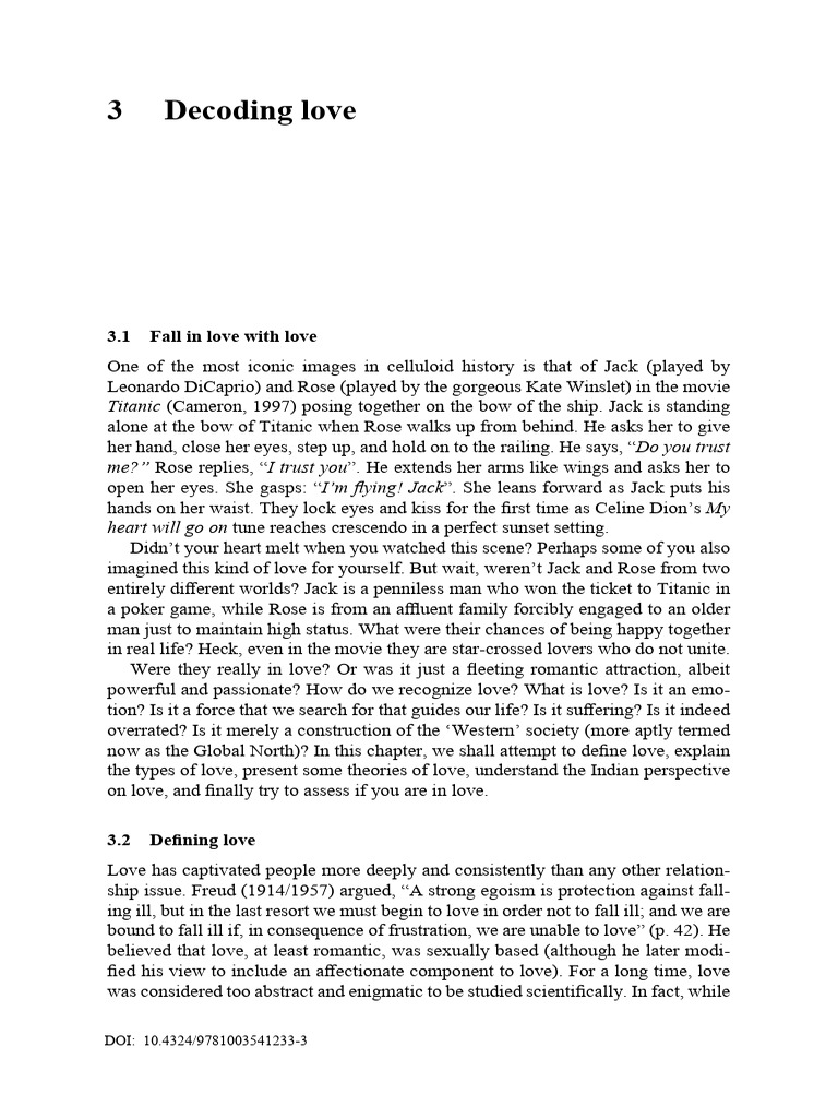 Understanding the Nature of Love | PDF | Attachment Theory | Love