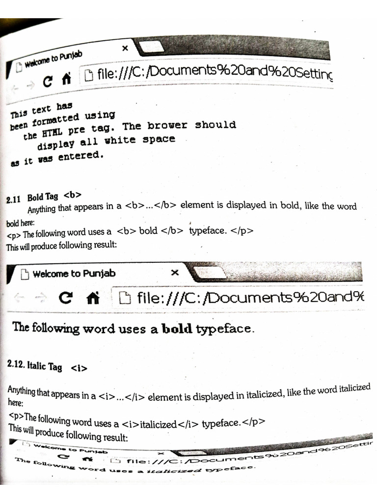 HTML Tags-1 | PDF