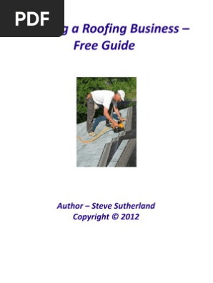 Starting a Roofing Business - Free Guide