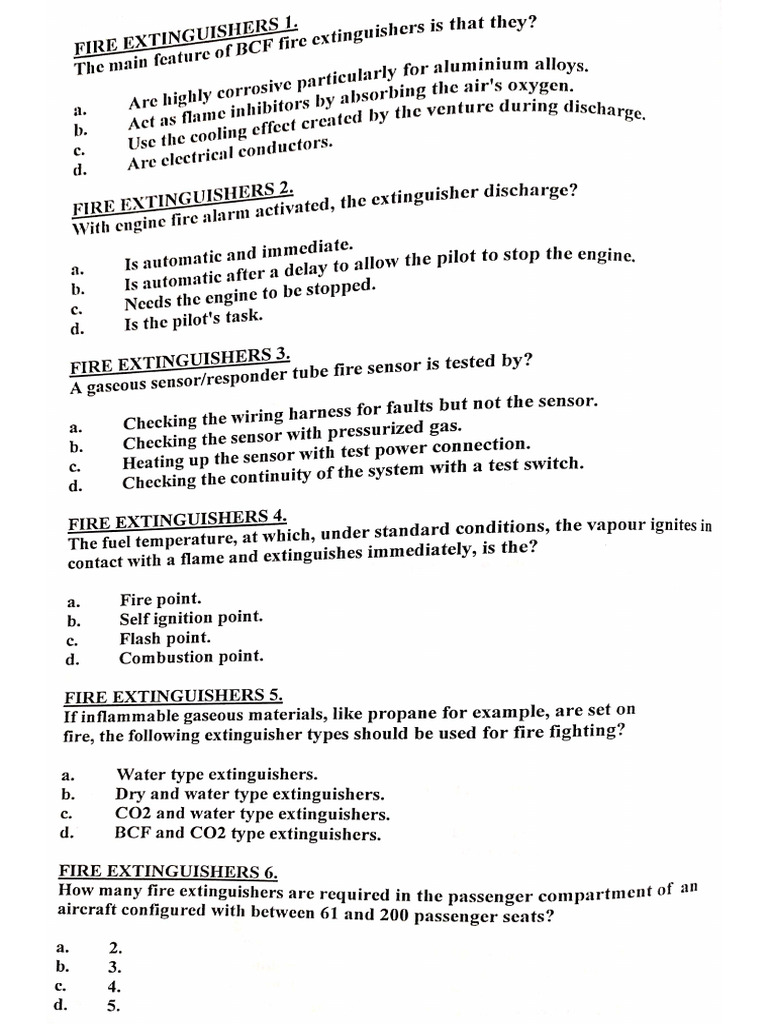 Fire Extinguisher | PDF