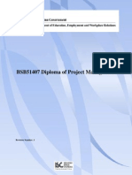 BSB51407 Diploma of Project Management