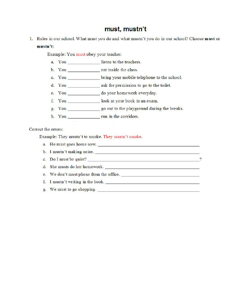 Must | PDF