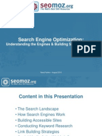 Search Engine Optimization:: Understanding The Engines & Building Successful Sites
