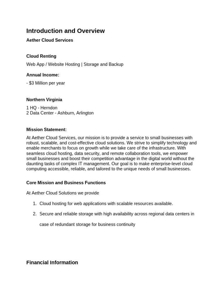 Aether Cloud Services (FINAL) | PDF | Security | Computer Security