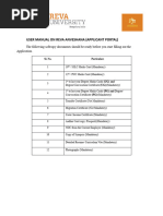 RGUHS Synopsis Review Application Guide | PDF
