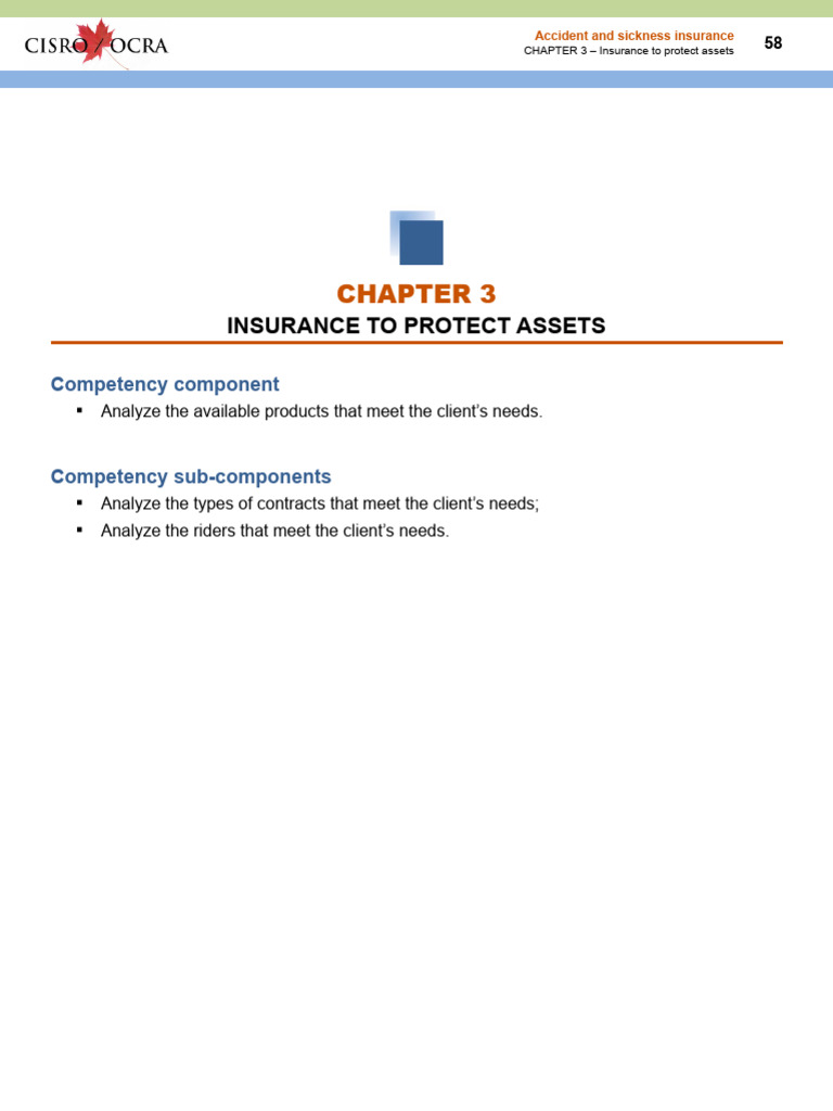 Asset Protection Through Insurance Options | PDF | Cost Of Living ...